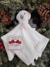 Blankets  Beyond Baby Nunu Snowman Lovey Security Blanket 14x14 Pink Earmuffs