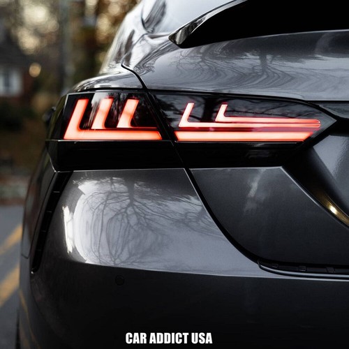 LED Tail Light for Toyota Camry 2018-2024 Sedan Smoked Taillights LH&RH Assembly