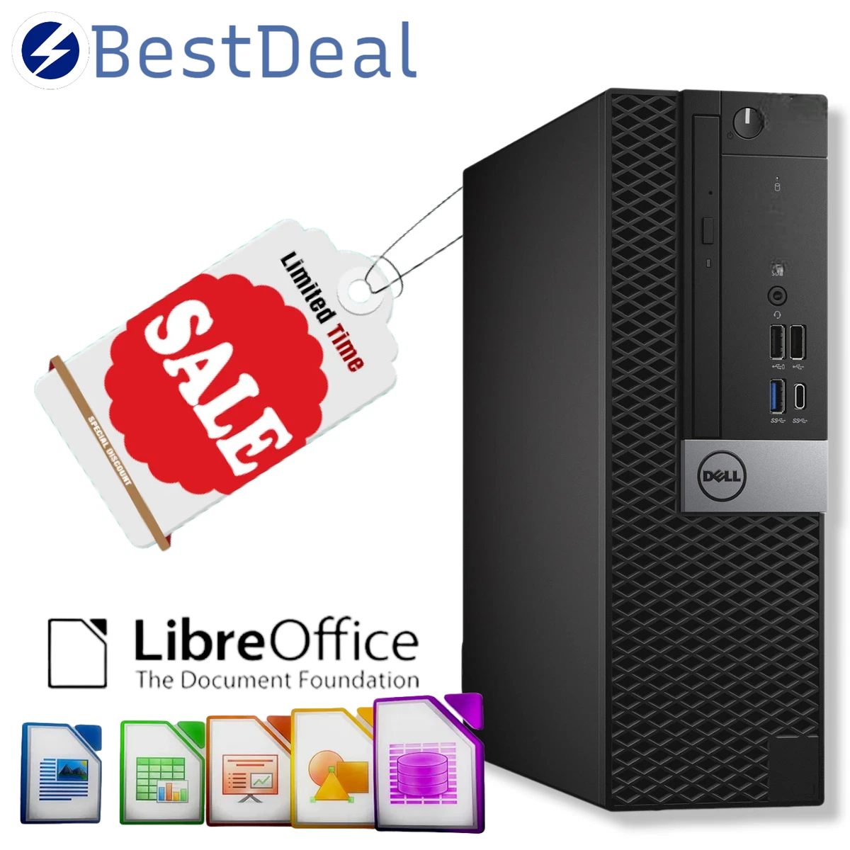 Windows 10 Intel Core i5 7th Gen. PC Desktops and 120 GB-249 GB