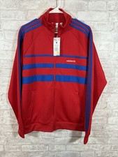 NEW adidas Originals Mens The First Track Top Jacket Red Size Medium 90 NWT