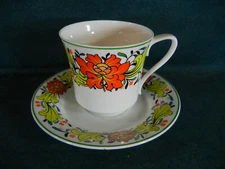 Spode Caribbean Y8191 Bone China Cup and Saucer Set(s)