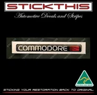 Holden VN VG VP VR VS S Pack Dash Badge - COMMODORE S Pack Resin Decal Sticker