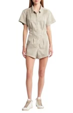 $128 - Free People Keep It Crisp Shortall in Jack Rabbit Size S