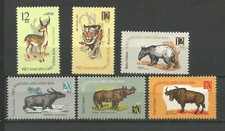 Vietnam du Nord 1964 animaux Y&TN°377 à 382 6 timbres neufs MNH /T7183