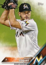 Lot of (10) 2016 Topps Mini JARRED COSART Card LOT SP/1000 #676 Marlins