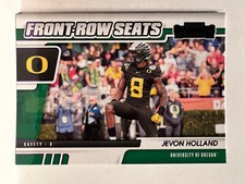 2021 Contenders Draft Picks Front Row Seats Purple Jevon Holland #40 Rookie RC