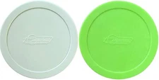 Air Hockey Pucks - 3.25" Dynamo - White "quiet" / Green