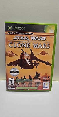 Star Wars The Clone Wars/Tetris Worlds (Microsoft Xbox, 2002) Complete