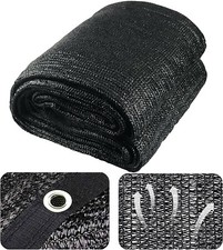 90 UV Sunblock Shade Cloth for Plant Cover Greenhouse Pergola Pool with Grommets