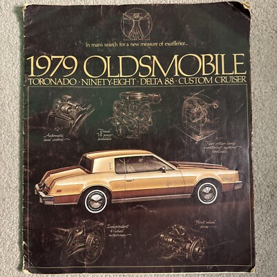 Oldsmobile Auto Verkaufsprospekt LF USA 1979 Tornado Ninety-Eight Delta 88 ++