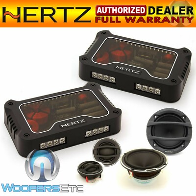 HERTZ MLK 700.3 3'' MILLE LEGEND CAR COMPONENT SPEAKERS TWEETERS CROSSOVERS NEW