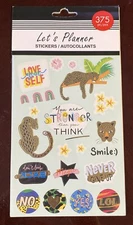 LET'S PLANNER 375 STICKERS/AUTOCOLLANTS