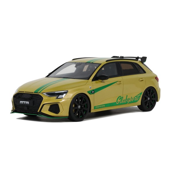 Audi S3 Mtm Clubsport 1:18 Modellauto Miniatur 1/18 Gelb Metallic GrüN GT891-image