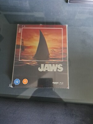 Jaws (1975) : 4K UHD + Blu-ray  Film Vault STEELBOOK Limited Edition. OOP  OVP