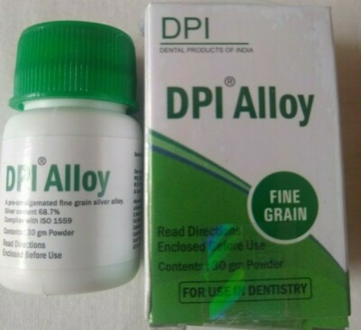 Feinkörniges Füllmaterial aus Silberlegierung 30 gm. 68,7 % DPI Dental kosten...