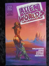 ALIEN WORLDS COMICS #1 PACIFIC COMICS SCI-FI 
