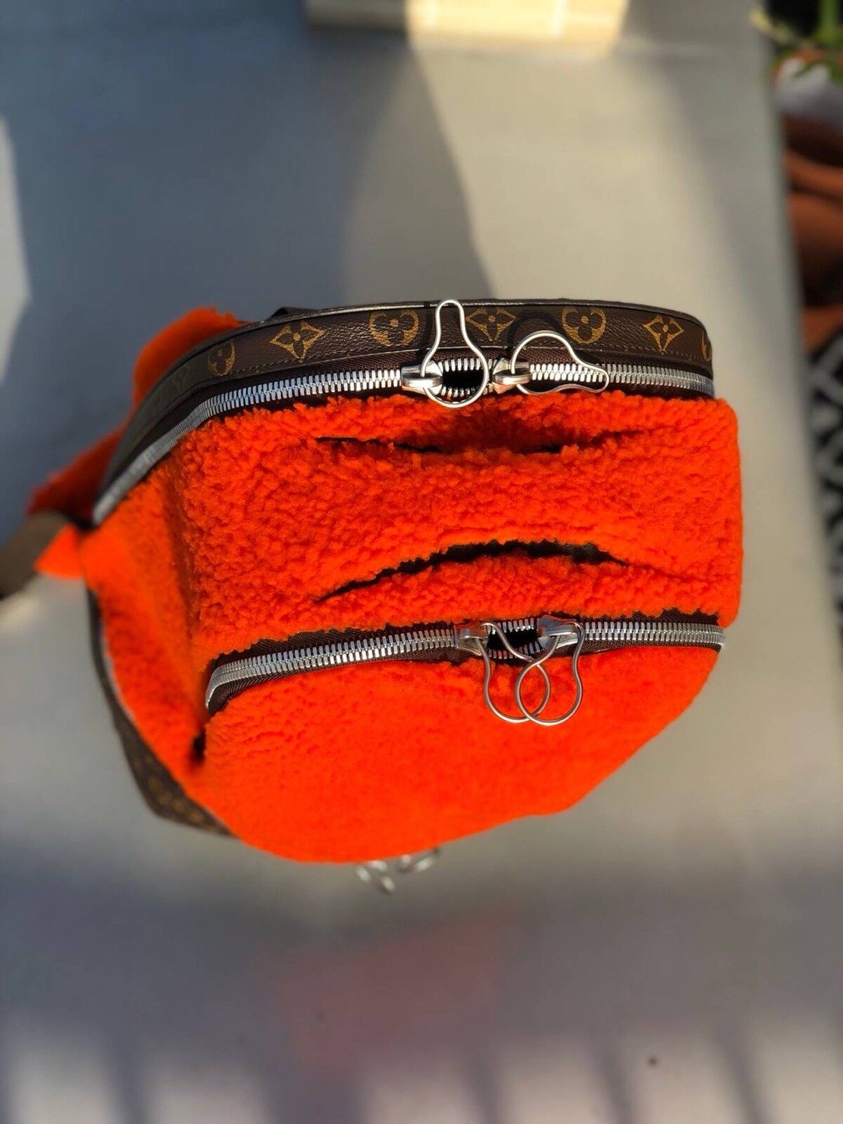 Louis Vuitton Marc Newsom Orange Shearling Backpack at 1stDibs  louis  vuitton fur backpack, orange louis vuitton backpack, louis vuitton backpack  orange