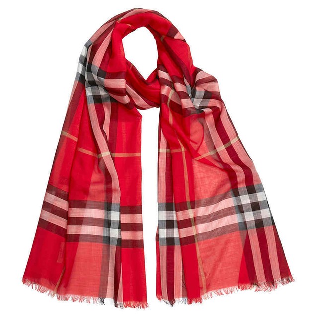 burberry gauze scarf sale