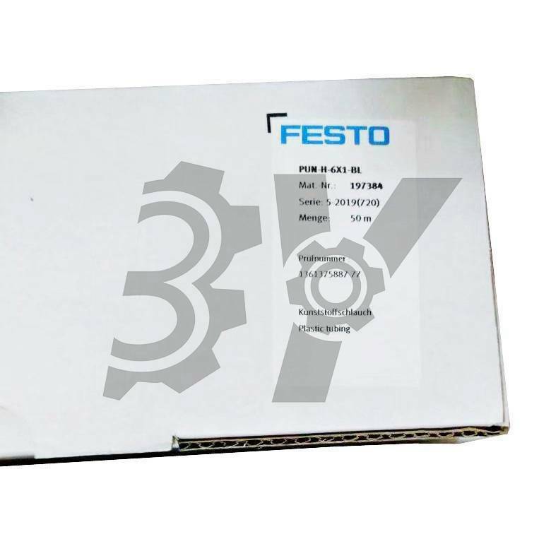 hamページ 50 Meters FESTO 197384 PUN-H-6X1-BL Blue Plastic tubing NEW | eBay
