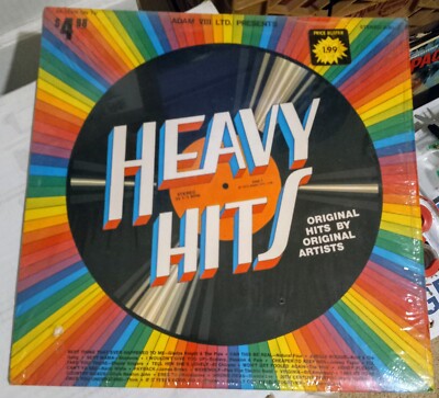 heavy hits Vinyl Lp 1974 ADAM VIII LTD RECORDS Various Artists SHRINK RARE
