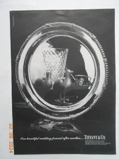 1966 Tiffany & CO New York Fifth Ave NYC NY vintage print AD  Bob Ritta photo