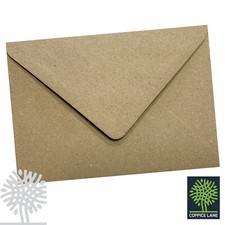 C5 A5 Recyled Fleck Kraft Envelopes Quality Gummed Vintage Wedding Style 100gsm