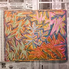 Drawing 11X14" Oil Pastel on Paper