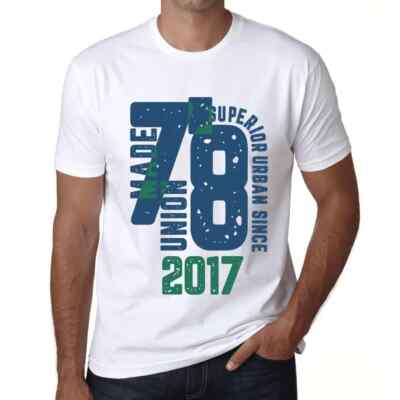 Men's Graphic T-Shirt Superior Urban Style Since 2017 7th Birthday