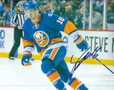 Autographed 8X10 STEVE BERNIER New York Islanders  Photo -  w/ COA