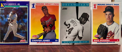   1991 SCORE   Complete Set [Sorted/Boxed], Chipper Jones RC + Cooperstown (7)