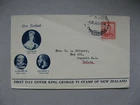 NEW ZEALAND, cover FDC to the USA 1938, 1D George VI