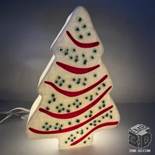 Little Debbie Light up Christmas Tree Cake Decor