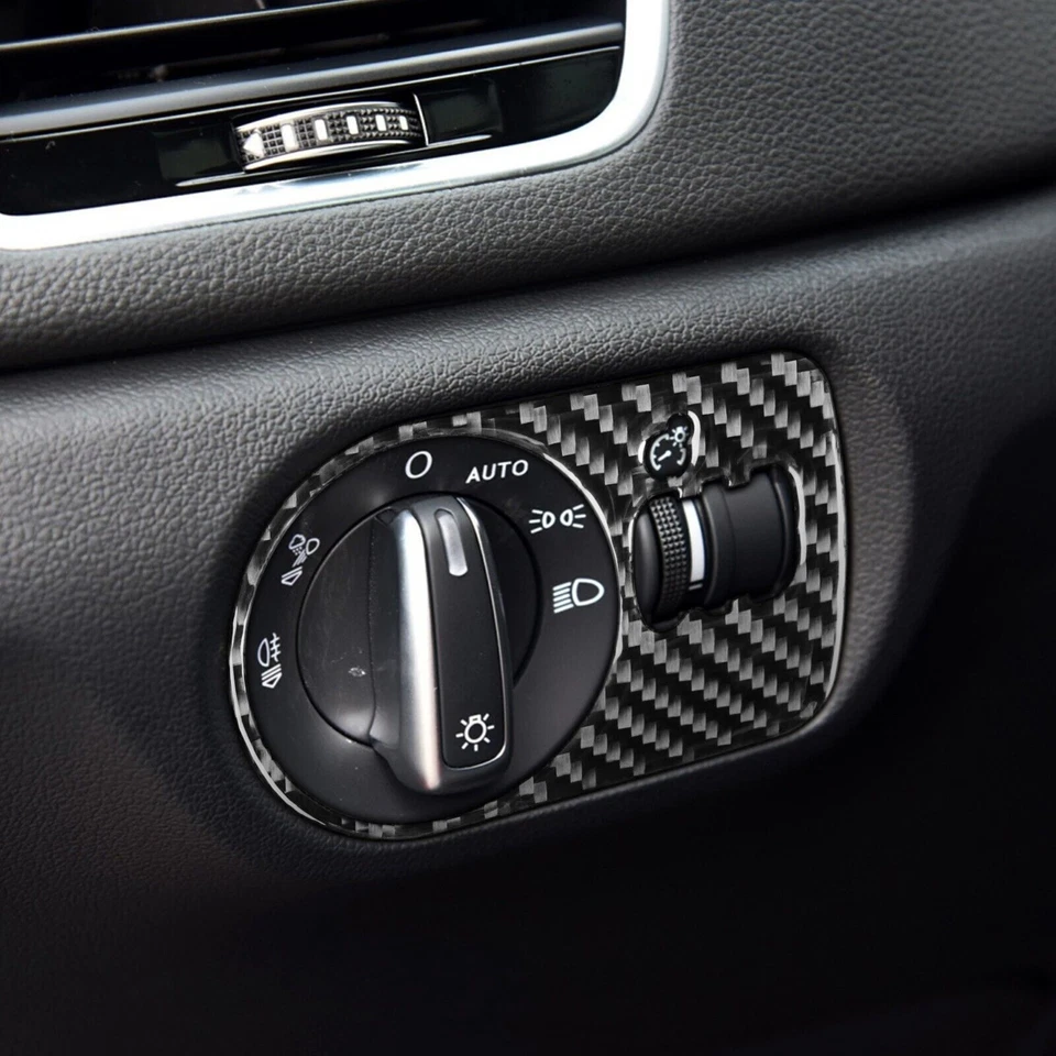 50Pcs Real Carbon Fiber Set Full Interior Trim Cover For Audi Q3 8U 2015-2018 - Изображение 4 из 4