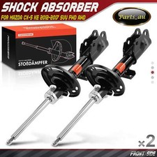 2Pcs Shock Strut Front Left & Right for Mazda CX-5 CX5 KE 2012-2017 SUV FWD AWD