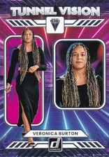 2025 Panini Donruss WNBA - Tunnel Vision  #15 VERONICA BURTON -GOLDEN STATE