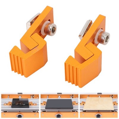 2x Aluminum Tiger Claw Clamps Fit For 3018 Pro Ultra CNC Machine Low Profile SET