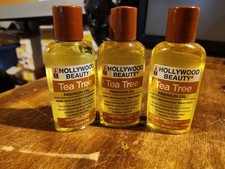 3x Hollywood Beauty Tea Tree Premium Oil for Hair Skin Scalp Treatment 2oz Each