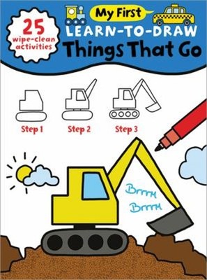 My First Learn-To-Draw: Things That Go : 25 Wipe Clean Activities