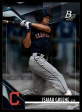 Isaiah Greene 2021 Bowman Platinum #TOP-49 Indians MLB READ FREE SHIPPING