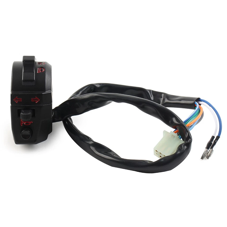 Interruptor izquierdo deportivo doble bocina luz señal de giro apto para Honda XL XR 250 400 650/600 Foto 2 de 4