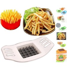 French Fry Potato Chipper Vegetable Fruit Cutter and Chopper Useful Kitchen Tool