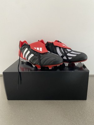 Adidas Predator Mania FG Black/Red Made in Germany EU 44 2/3 = US10,5