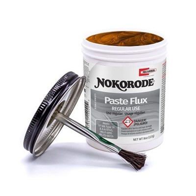 8 oz. Paste Flux for Plumbing - Cleans & Fluxes, Ideal for Soldering & Sealing