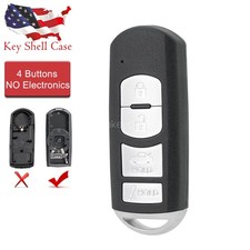 Fob Replacement Key Shell For 2014-2018 Mazda 6 Mazda 3 Mx-5 Miata Wazske13d01