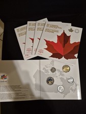 2017 Canada 5 Coin Set - My Canada My Inspiration SEALED + 4 Empty Booklets