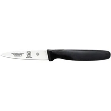 MERCER CUTLERY M23900 Paring Knife,3 in Blade,Black Handle 6AKT4