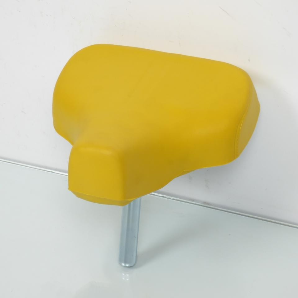 Selle pilote RSM jaune 25mm pour mobylette Peugeot 103