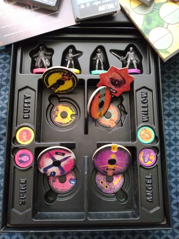 Buffy the Vampire Slayer Unmatched Mondo Restoration Board Game NM+, Complete - Image 3 of 4