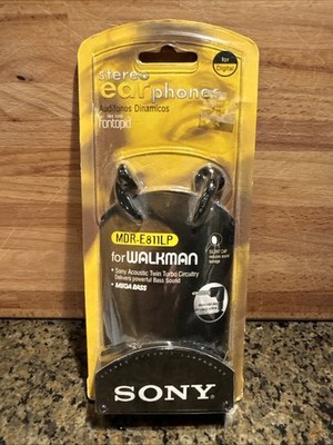 Sony MDR-E811LP Twin Turbo Stereo Dynamic Earphones Fontopid Ear-Buds 