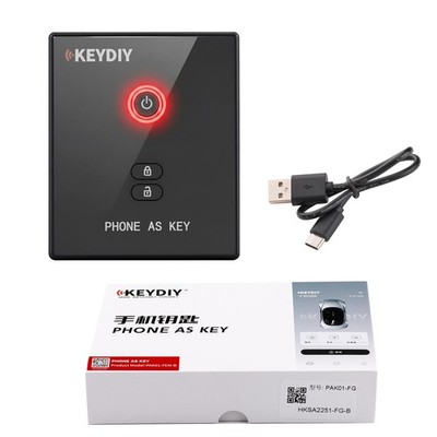 KEYDIY PAK01-FG Phone As Key Transform Phone into a Car Key for FEM keyless
